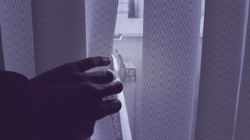 Canva - White Window Blinds 1