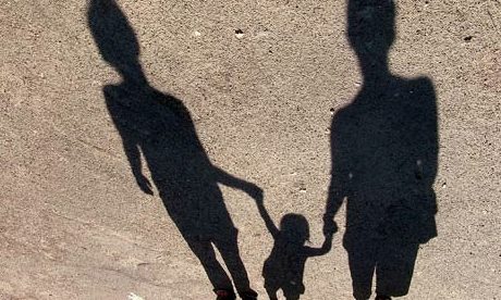 shadow-of-young-family